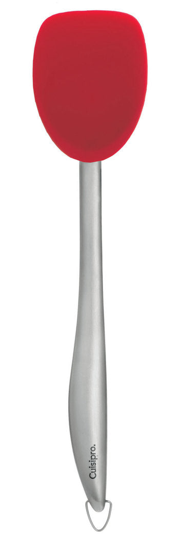 Cuisipro Silikonilusikka, pun, 29 cm