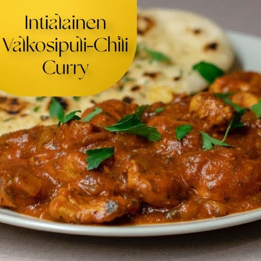 Intialainen Valkosipuli-Chili Curry